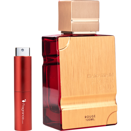 Al Haramain Amber Oud Rouge Eau de parfum spray 0.27 oz (TRAVEL spray) for unisex