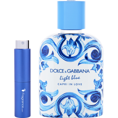 Dolce & Gabbana D & G Light Blue Capri In Love Eau de parfum spray 0.27 oz (TRAVEL spray) for men