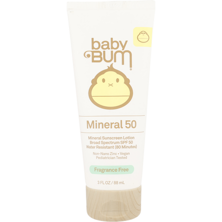 Sun Bum by Sun Bum Baby Bum Mineral Sunscreen Lotion SPF 50 -88ml/3OZ for unisex
