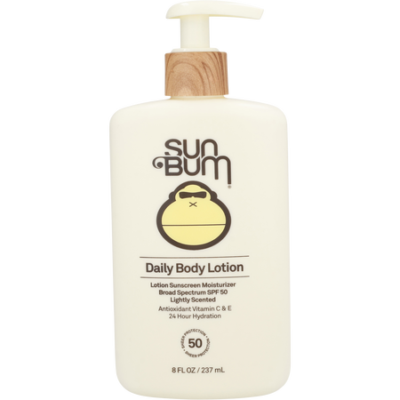 Sun Bum by Sun Bum Daily Body Sunscreen Moisturizing Lotion SPF 50 -237ml/8OZ for unisex