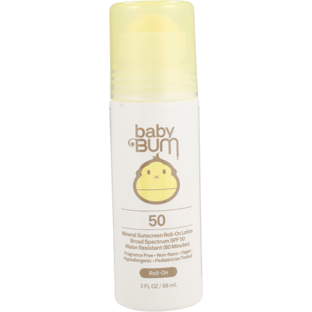 Sun Bum by Sun Bum Mineral Sunscreen Roll-On Lotion SPF 50 -88ml/3OZ for unisex