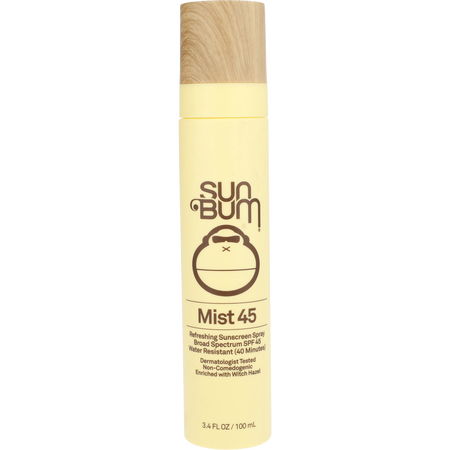 Sun Bum by Sun Bum Mist 45 Refreshing Sunscreen Spray SPF 45 -100ml/3.4OZ for unisex