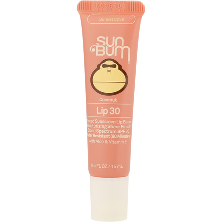 Sun Bum by Sun Bum Tinted Sunscreen Lip Balm SPF 30 - Sunset Cove -15ml/0.5OZ for unisex