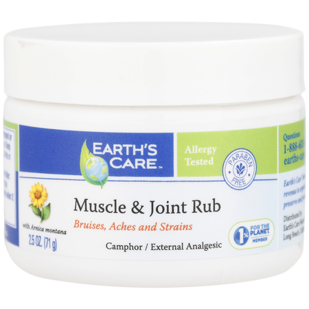 Earth's Care by Earth's Care Muscle & Joint Rub --71g/2.5OZ for unisex