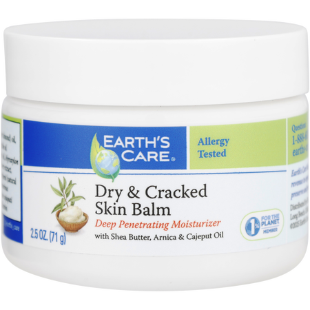 Earth's Care, Dry and Cracked Skin Blam 100% Natural, 2.5 oz