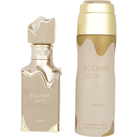 Lattafa Eclaire Eau de parfum spray 3.4 oz & PERFUMED spray 6.7 oz for unisex