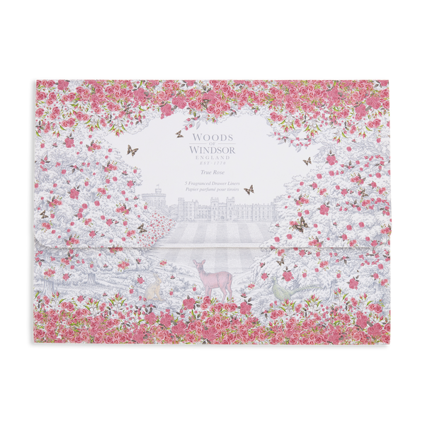 Woods Of Windsor True Rose by Woods Of Windsor, 5 Perfumed Drawer Liners, image 2 of 2