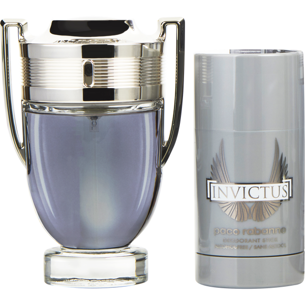 Invictus by Paco Rabanne, Eau De Toilette Spray 3.4 oz & Deodorant Stick Alcohol Free 2.5 oz (Travel Offer), image 2 of 2