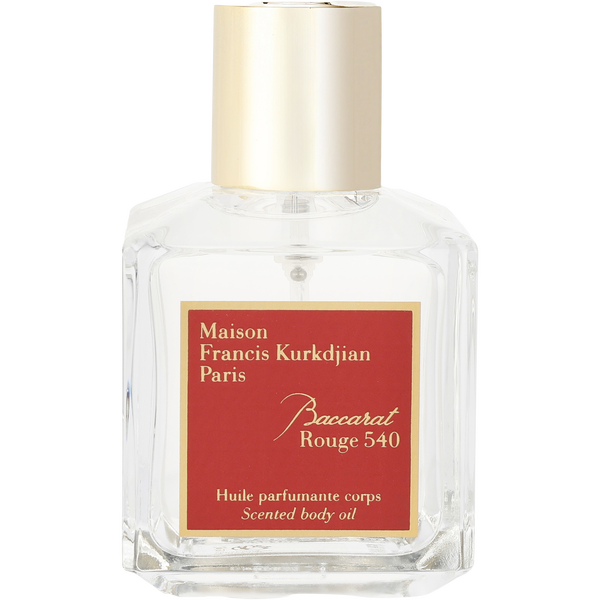 Maison Francis Kurkdjian Baccarat Rouge 540 by Maison Francis, Scented Body Oil 2.4 oz, image 2 of 2