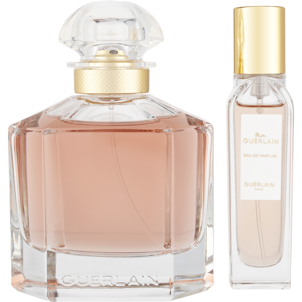 Mon Guerlain by Guerlain, Eau De Parfum Spray 3.3 oz & Eau De Parfum Spray 0.5 oz Mini (Travel Offer), image 2 of 2