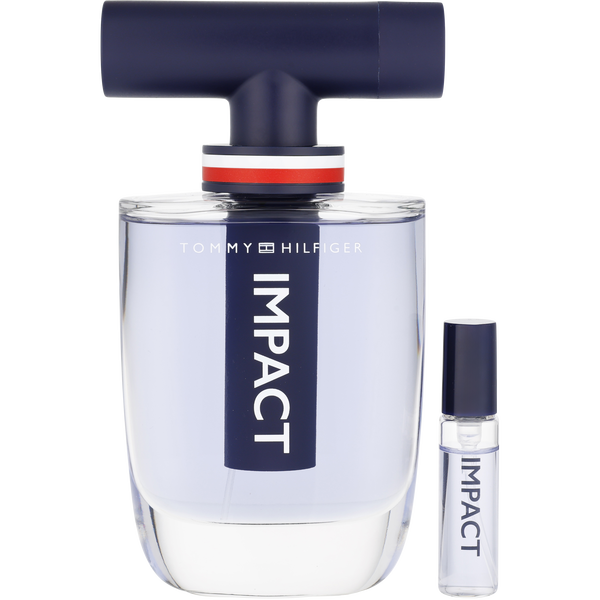 Tommy Hilfiger Impact by Tommy Hilfiger, Eau De Toilette Spray 3.4 oz & Eau De Toilette Travel Spray 0.14 oz Mini, image 2 of 2