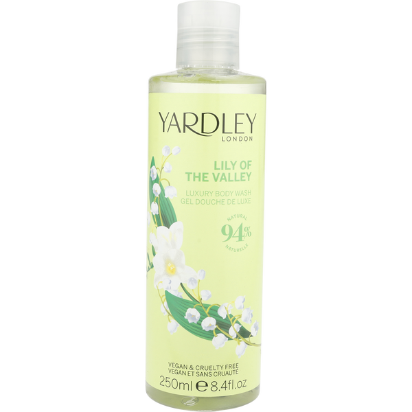 Yardley Lily Of The Valley by Yardley, Body Wash 8.4 oz, image 2 of 2