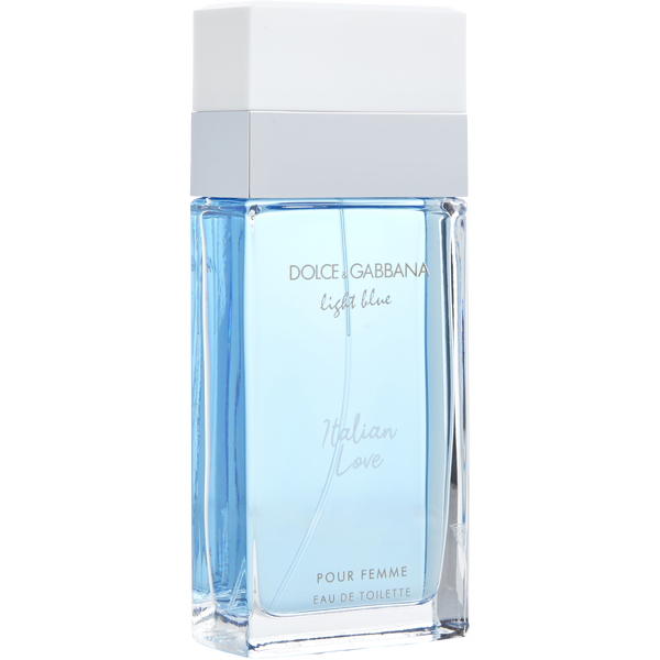 D & G Light Blue Italian Love by Dolce & Gabbana, Eau De Toilette Spray 3.4 oz Tester
