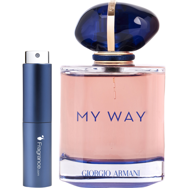 Armani My Way Intense by Giorgio Armani, Eau De Parfum Spray 0.27 oz Travel Spray