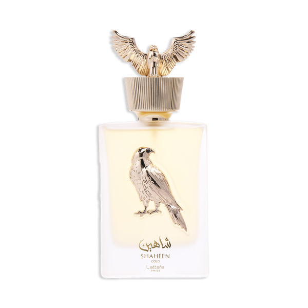 Lattafa Pride Shaheen Gold by Lattafa, Eau De Parfum Spray 3.4 oz, image 2 of 2