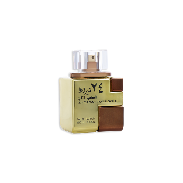 Lattafa 24 Carat Pure Gold by Lattafa, Eau De Parfum Spray 3.4 oz, image 2 of 2