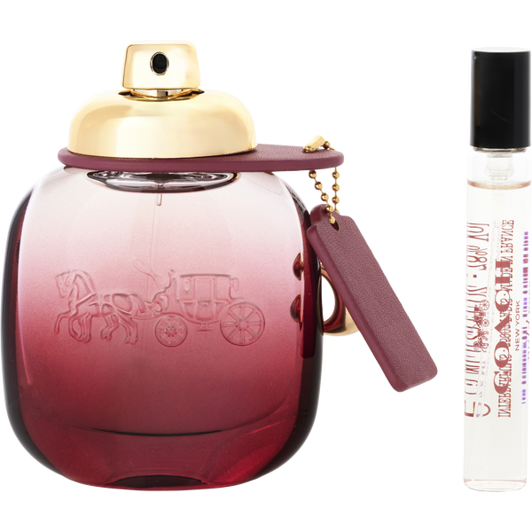Coach Wild Rose by Coach, Eau De Parfum Spray 1.7 oz & Eau De Parfum Spray 0.25 oz Mini, image 2 of 2