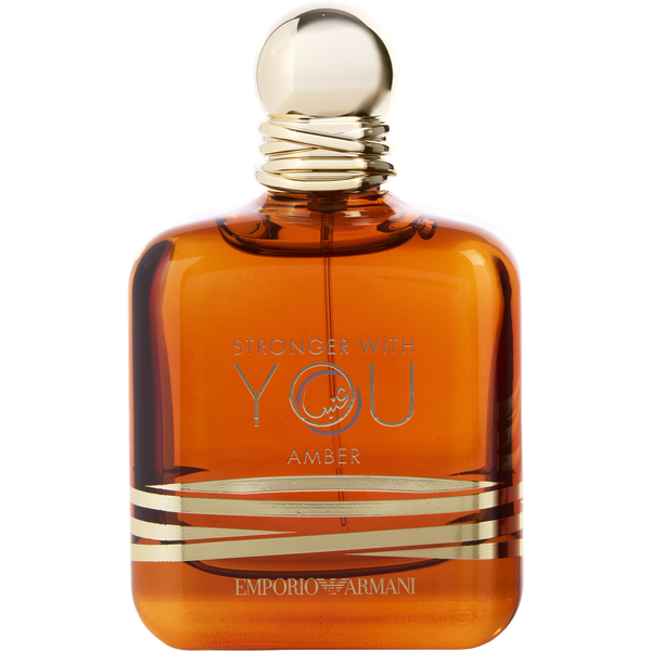 Emporio Armani Stronger With You Amber by Giorgio Armani, Eau De Parfum Spray 3.3 oz, image 2 of 2