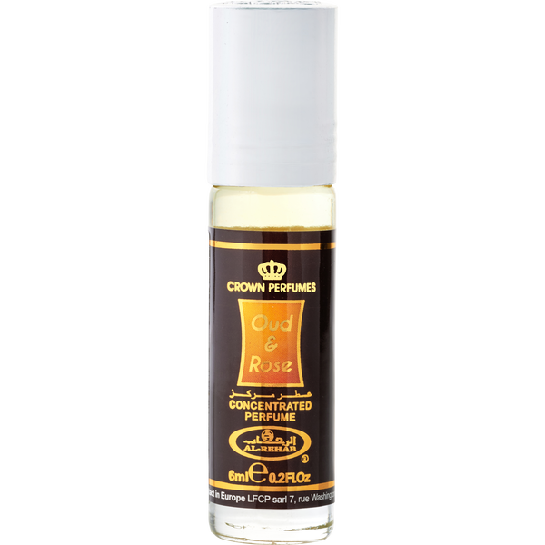 Al Rehab Oud Rose by Al Rehab, Concentrated Perfume Roll On Oil 0.2 oz, image 2 of 2