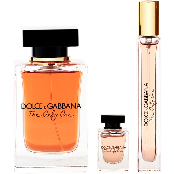 The Only One by Dolce & Gabbana, Eau De Parfum Spray 3.3 oz & Eau De Parfum Spray 0.33 oz Mini & Eau De Parfum 0.17 oz Mini, image 2 of 2