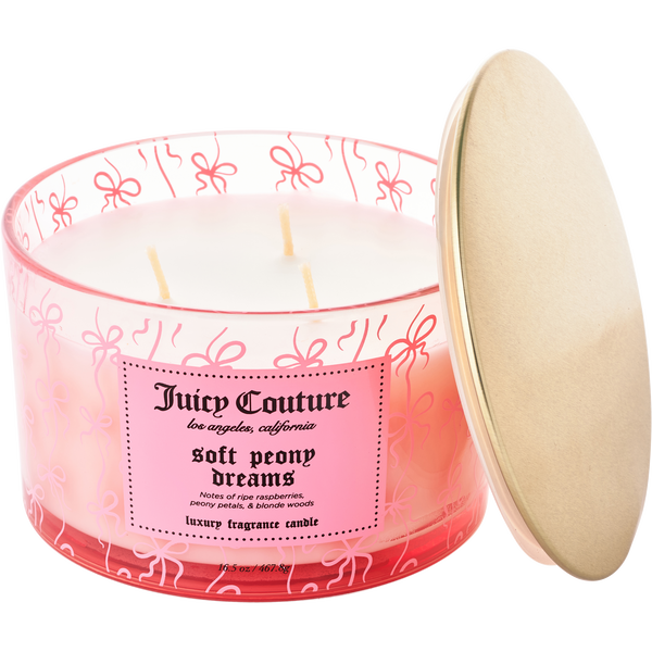 Juicy Couture Soft Peony Dreams by Juicy Couture, Candle 16.5 oz