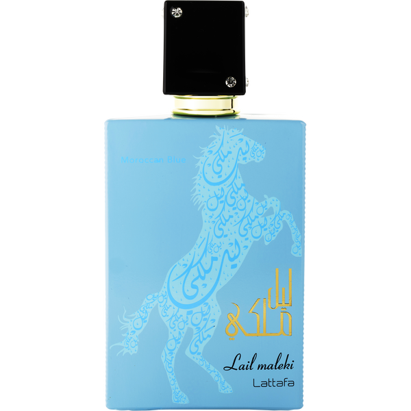 Lattafa Lail Maleki Moroccan Blue by Lattafa, Eau De Parfum Spray 3.4 oz, image 2 of 2
