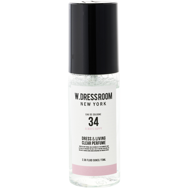 W.Dressroom Dress & Living Clear Perfume No. 34 Always Happy by W. Dressroom, Eau De Cologne Spray 2.3 oz, image 2 of 2