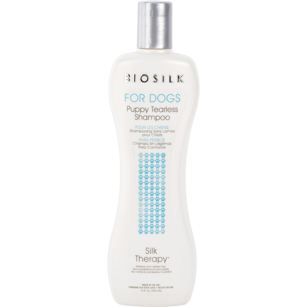 Biosilk For Dogs by Biosilk, Puppy Tearless Shampoo 12 oz