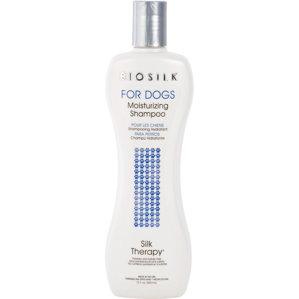 Biosilk For Dogs by Biosilk, Silk Therapy Moisturizing Shampoo 12 oz