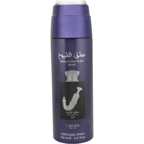 Lattafa Pride Ishq Al Shuyukh Silver by Lattafa, Body Spray 6.7 oz, image 2 of 2
