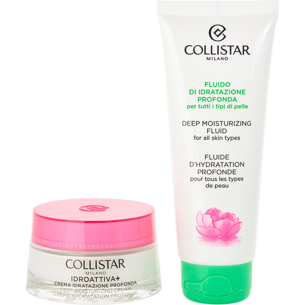 Collistar by Collistar, Forever You Set: Idroattiva+ Deep Moisturizing Cream 50ml + Deep Moisturizing Fluid 100ml --2pcs