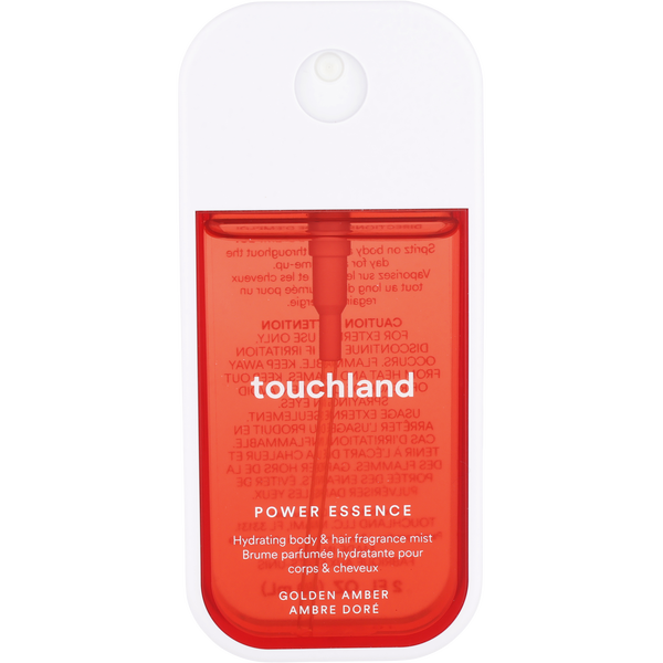 Touchland Golden Amber by Touchland, Body & Hair Fragrance Mist 2 oz, image 2 of 2