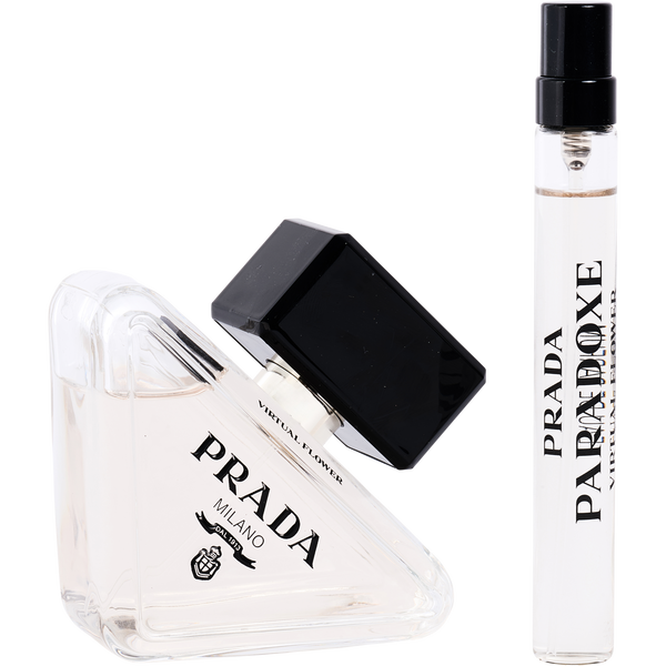 Prada Paradoxe Virtual Flower by Prada, Eau De Parfum Refillable Spray 1.6 oz & Eau De Parfum Spray 0.33 oz Mini, image 2 of 2