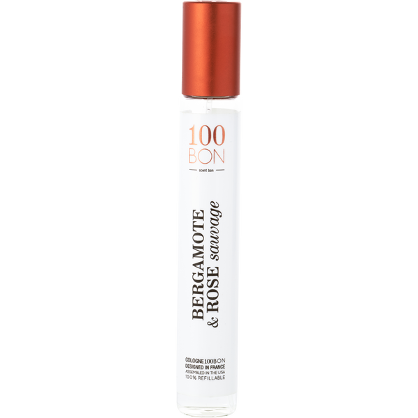 100bon Bergamote & Rose Sauvage by 100bon, Eau De Cologne Refillable Spray 0.5 oz, image 2 of 2