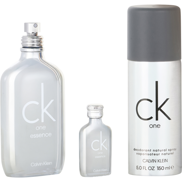 Ck One Essence by Calvin Klein, Parfum Intense Spray 3.3 oz & Deodorant Spray 5 oz & Parfum Intense 0.34 oz Mini, image 2 of 2