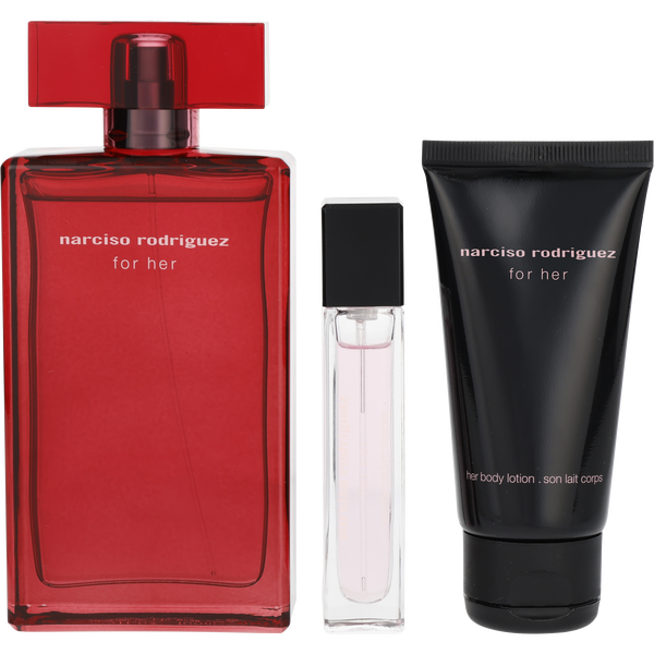 Narciso Rodriguez Intense by Narciso Rodriguez, Eau De Parfum Spray 3.4 oz & Body Lotion 1.7 oz & Eau De Parfum Spray 0.34 oz, image 2 of 2