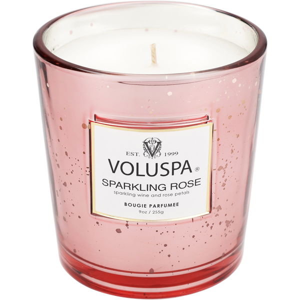 Voluspa Sparkling Rose by Voluspa, Classic Candle 9 oz