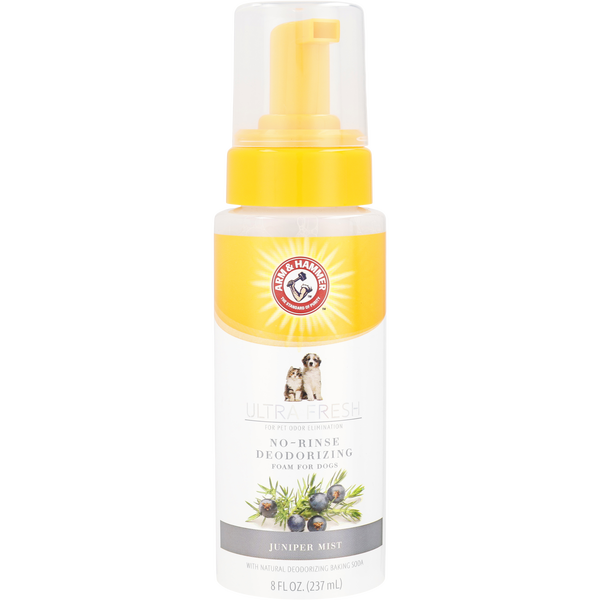 Arm & Hammer For Pets by Arm & Hammer, Ultra Fresh No-Rinse Deodorizing Foam 8 oz