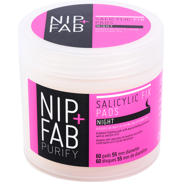 Nip+Fab by Nip+Fab, Salicylic Acid Night Pads 60 Pads
