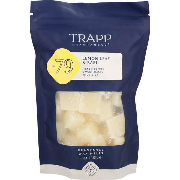 No. 79 Lemon Leaf & Basil by Trapp, Fragrance Wax Melts 4 oz