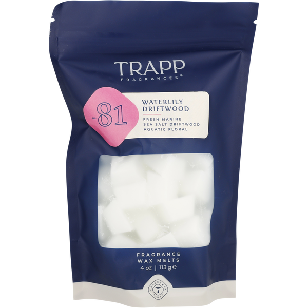 No. 81 Waterlily Driftwood by Trapp, Fragrance Wax Melts 4 oz