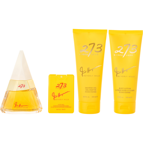 Fred Hayman 273 by Fred Hayman, Eau De Parfum Spray 2.5 oz & Body Lotion 6.7 oz & Shower Gel 6.7 oz & Pocket Spray, image 2 of 2