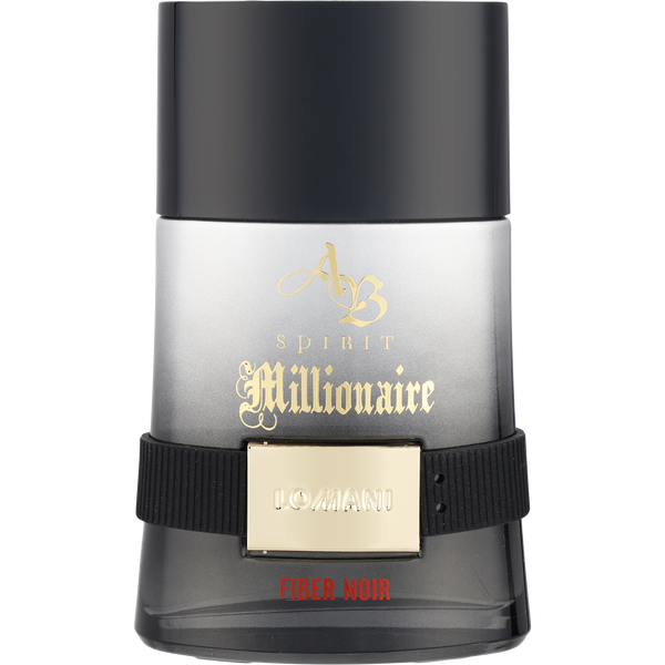 Ab Spirit Millionaire Fiber Noir by Lomani, Eau De Parfum Spray 3.3 oz, image 2 of 2