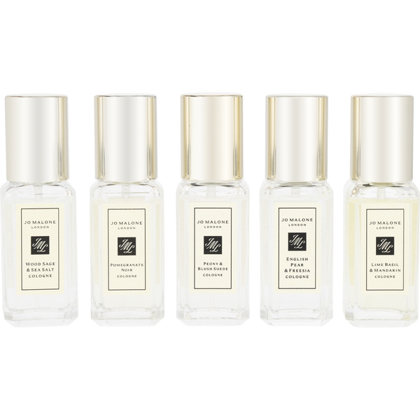 Jo Malone Variety by Jo Malone, 5 Piece Mini Variety With Lime Basil And Mandarin & English Pear And Freesia & Peony And Blush Suede & Pomegranate Noir & Wood Sage & Sea Salt And All Are 0.3 oz Mini, image 2 of 2
