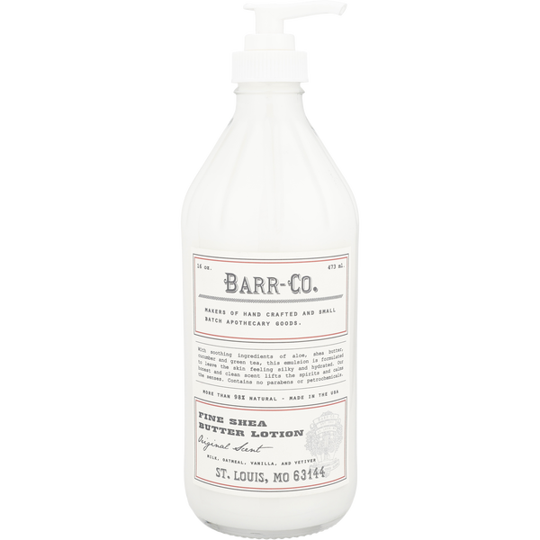 Barr-Co. Original Scent by Barr-Co., Shea Butter Lotion 16 oz, image 2 of 2
