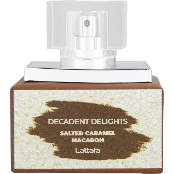 Lattafa Decadent Delights Salted Caramel Macaron by Lattafa, Eau De Parfum Spray 1.7 oz, image 2 of 2