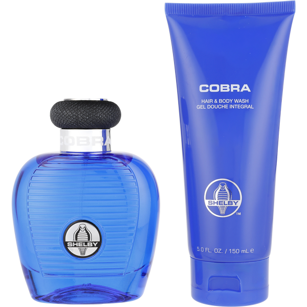 Shelby Cobra Blue by Shelby, Eau De Toilette Spray 3.4 oz & Hair & Body Wash 5 oz, image 2 of 2