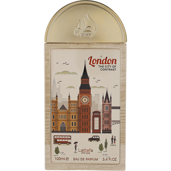 Lattafa Pride London The City Of Contrast by Lattafa, Eau De Parfum Spray 3.4 oz, image 2 of 2