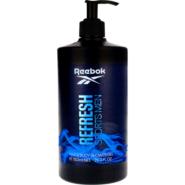 Reebok Refresh Sports by Reebok, Hair & Body Shower Gel 25.3 oz, image 2 of 2