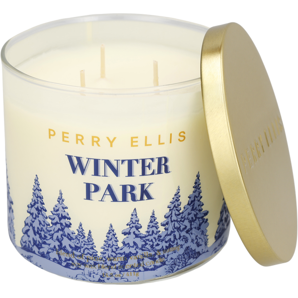 Perry Ellis Winter Park by Perry Ellis, Soy Wax Blend Candle 14.5 oz